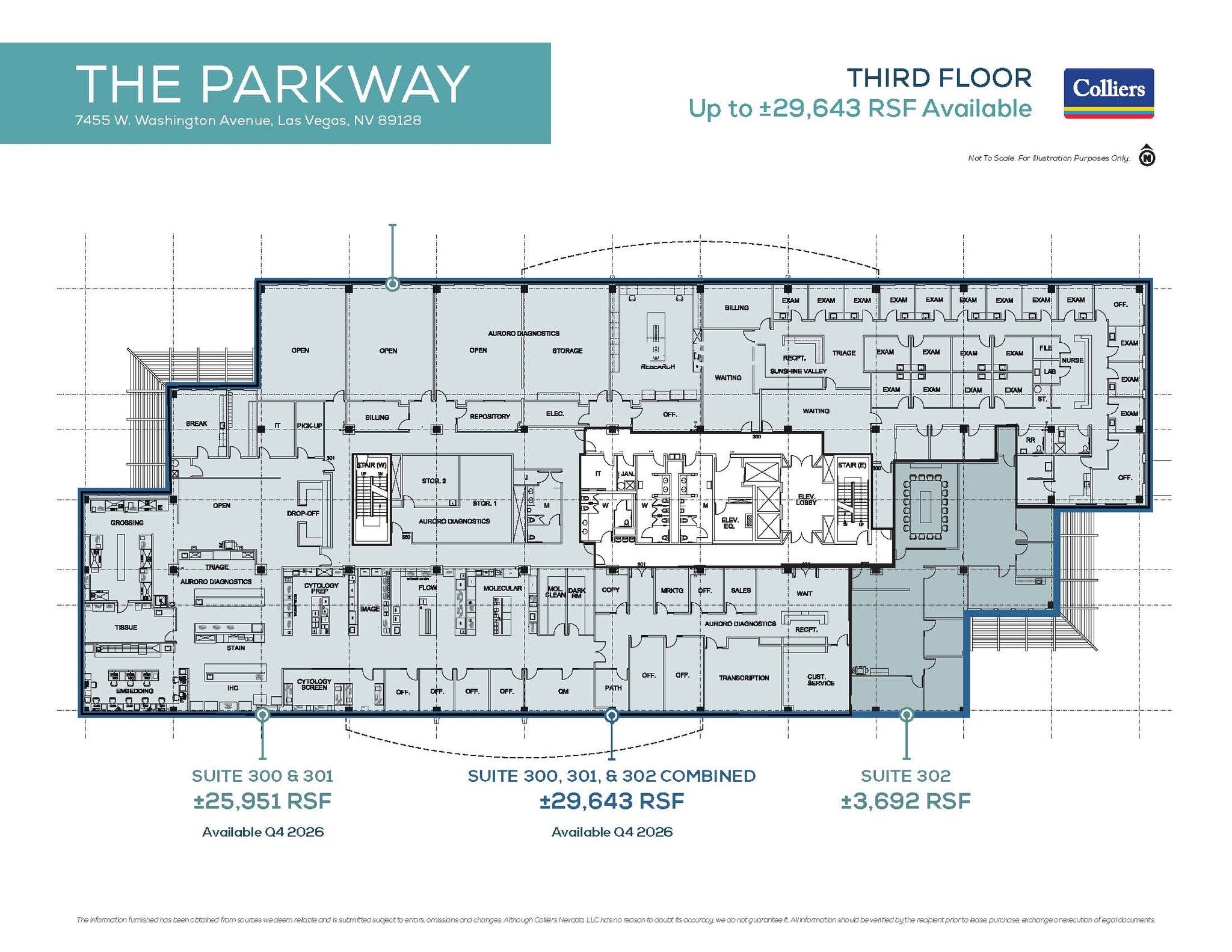7455 W Washington Ave, Las Vegas, NV for lease Floor Plan- Image 1 of 1