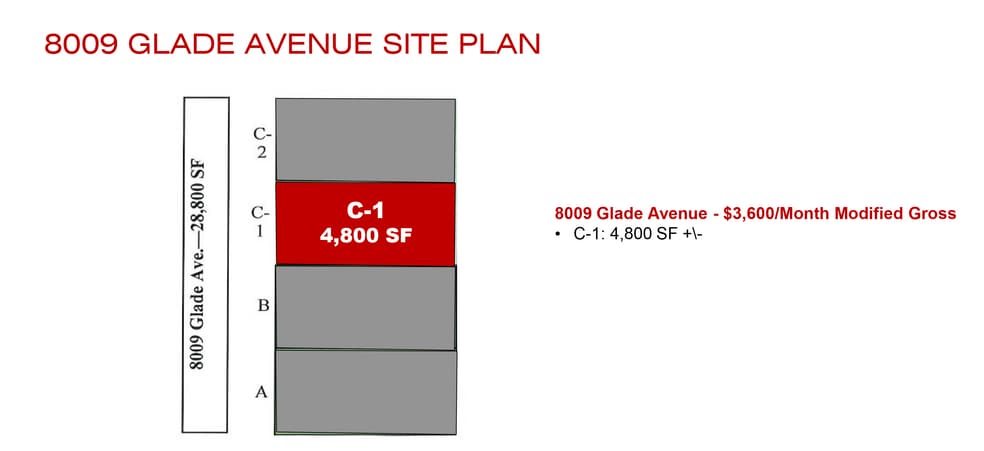 8009 N Glade Ave, Oklahoma City, OK for lease - Site Plan - Image 2 of 2