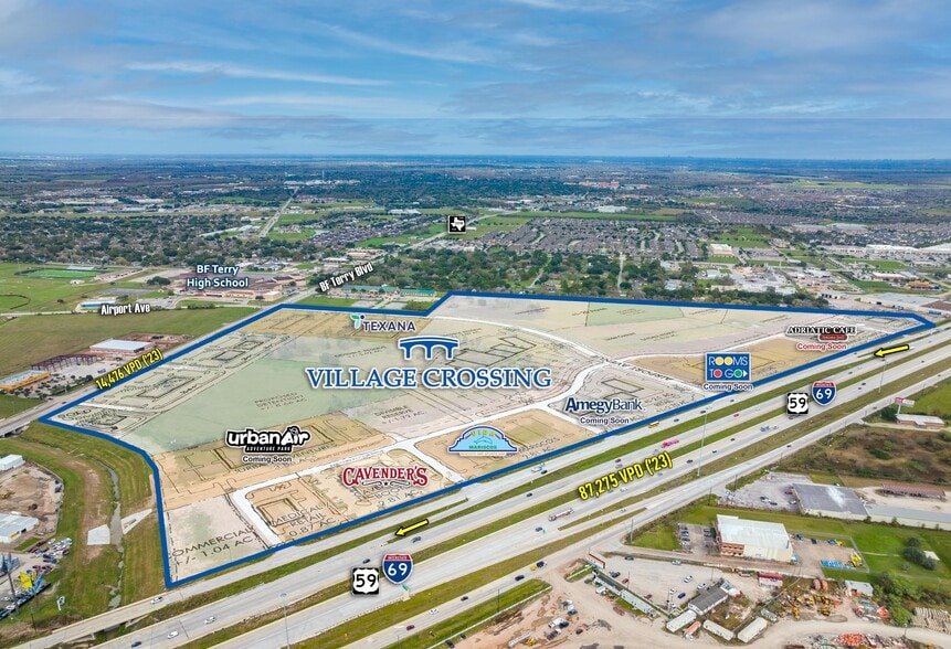 Highway 59 & FM 2218, Rosenberg, TX à vendre - Photo principale - Image 1 de 1