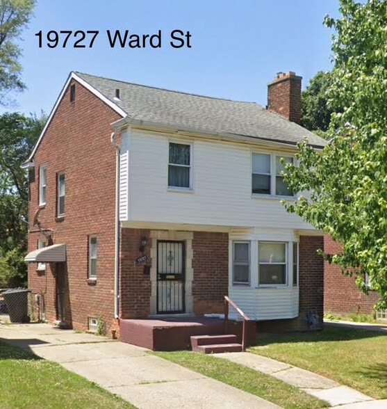 19727 Ward St, Detroit, MI for sale - Primary Photo - Image 1 of 1