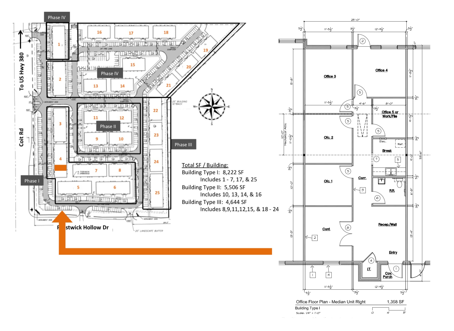 1400 N Coit Rd, McKinney, TX for lease Floor Plan- Image 1 of 5