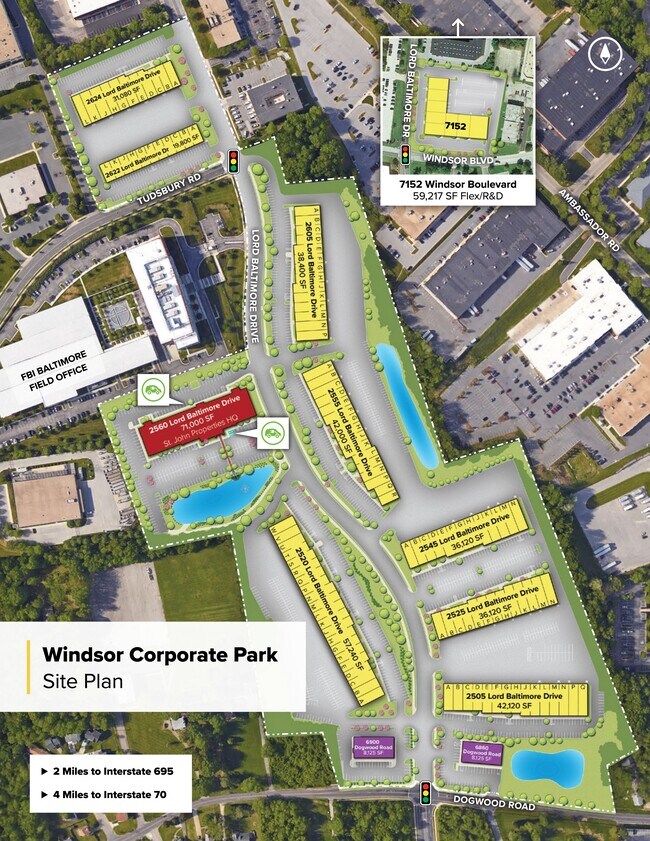 More details for 2505 Lord Baltimore Dr, Windsor Mill, MD - Office, Flex for Lease