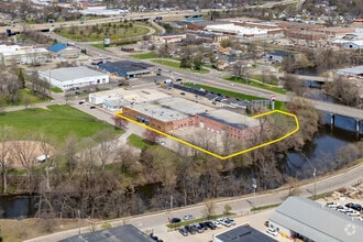 1121 River St, Lansing, MI - AÉRIEN  Vue de la carte - Image1