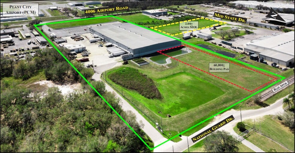 4006 N Airport Rd, Plant City, FL for sale - Aerial - Image 3 of 16