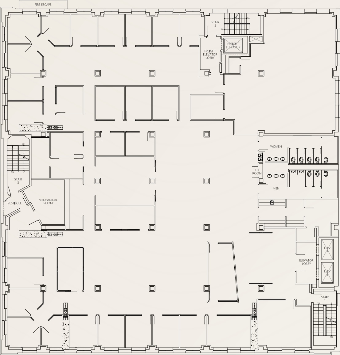 720 California St, San Francisco, CA à louer Plan d’étage- Image 1 de 1