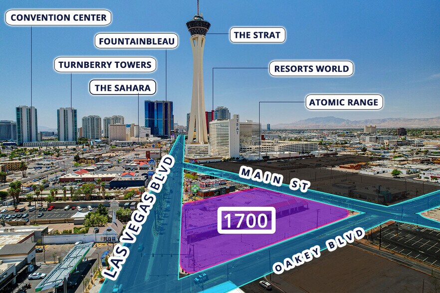 1700 Las Vegas Blvd, Las Vegas, NV à vendre - Photo du bâtiment - Image 3 de 11
