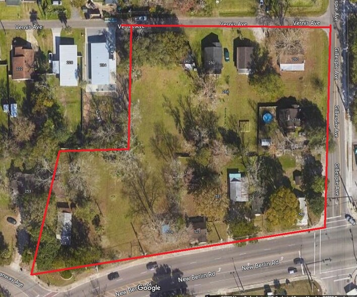 Spécialité dans Jacksonville, FL à vendre - Plan de site - Image 1 de 1