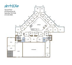 810 Dominican Dr, Nashville, TN for lease Floor Plan- Image 2 of 3