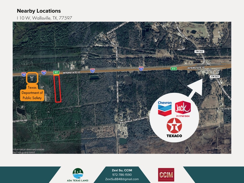 00 Interstate 10, Wallisville, TX à vendre - Photo du bâtiment - Image 2 de 5
