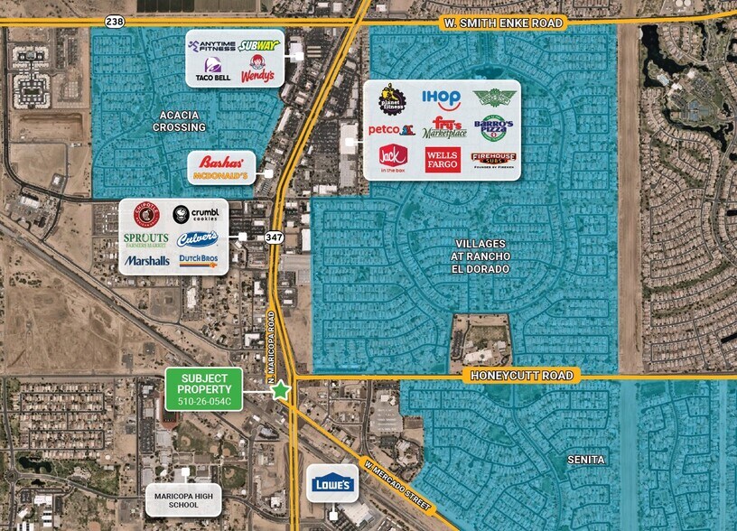 SR 238 & John Wayne Parkway, Maricopa, AZ à vendre - Photo du bâtiment - Image 2 de 5