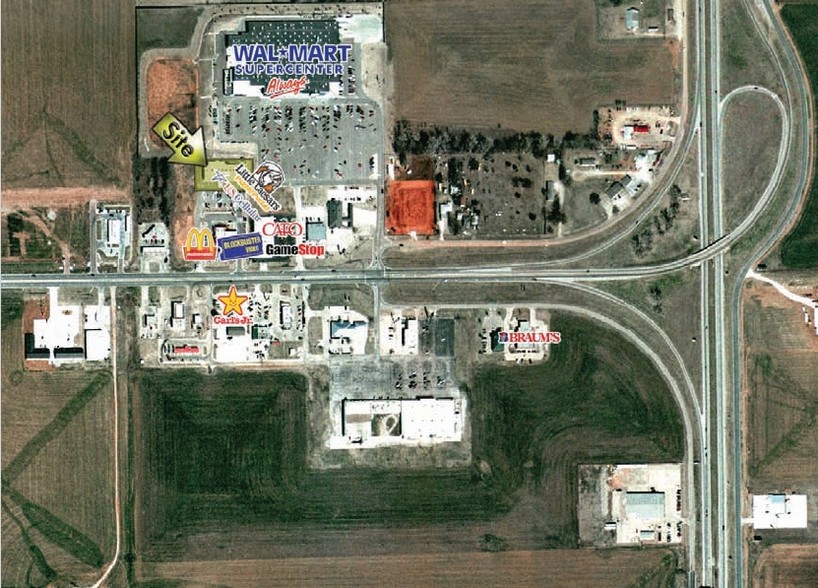 700-757 NW 32nd Pl, Newcastle, OK for lease - Aerial - Image 1 of 6