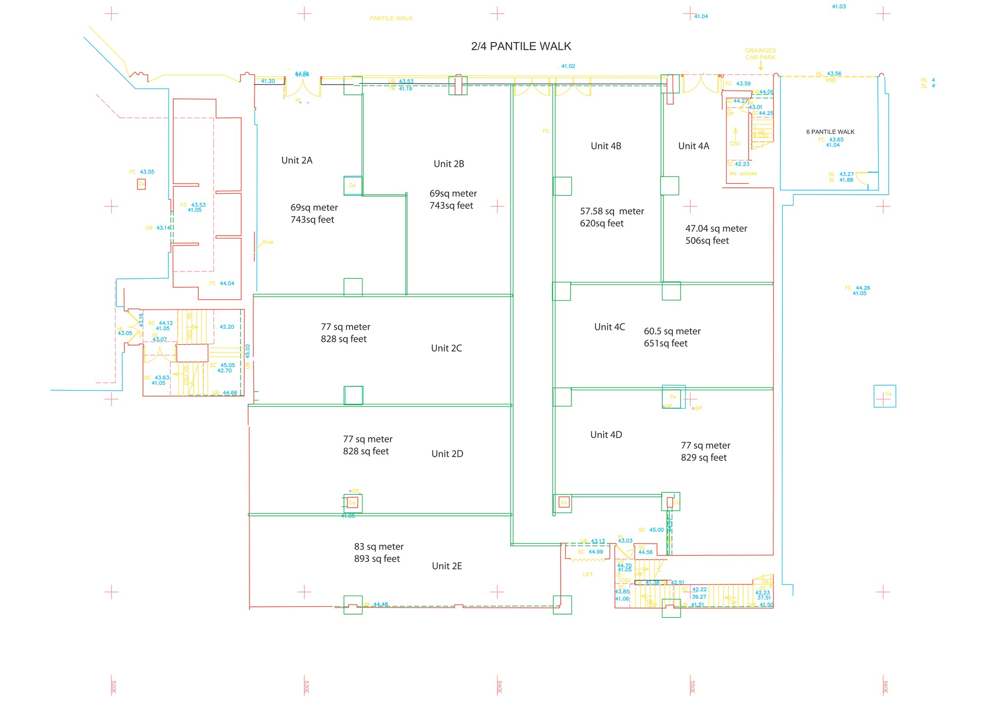 Warespace Pantile Walk, Uxbridge à louer Plan de site- Image 1 de 1