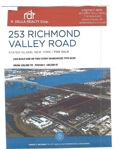 253 RICHMOND VALLEY ROAD Rd, Staten Island, NY à vendre - Photo du bâtiment - Image 3 de 3