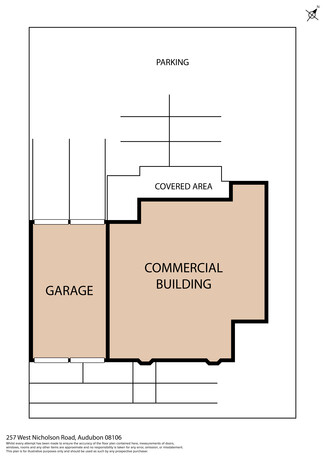 Plus de détails pour 257 W Nicholson Rd, Audubon, NJ - Bureau à vendre