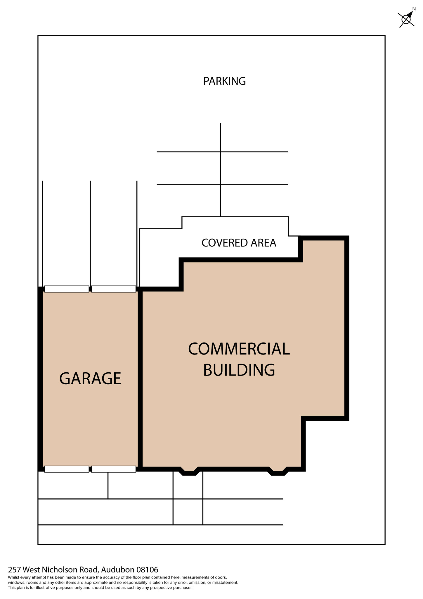 257 W Nicholson Rd, Audubon, NJ à vendre Plan d  tage- Image 1 de 4