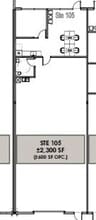 8029 E Pecos Rd, Mesa, AZ for lease Floor Plan- Image 1 of 1