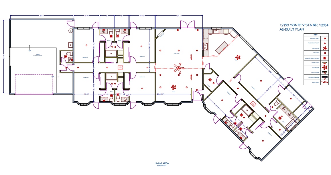 12750 Monte Vista Rd, Poway, CA for sale Floor Plan- Image 1 of 2