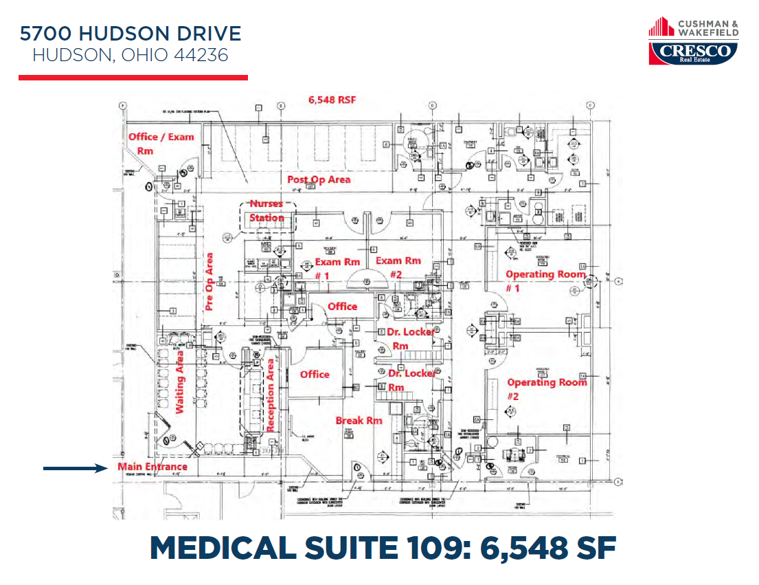 5700 Darrow Rd, Hudson, OH à louer Plan d  tage- Image 1 de 1