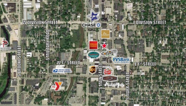 55 S Main St, Fond Du Lac, WI for sale - Aerial - Image 2 of 2