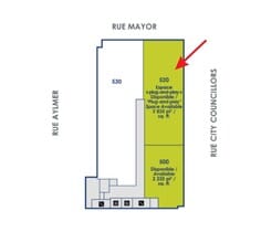 1450-1480 Rue City Councillors, Montréal, QC à louer Plan d’étage- Image 1 de 1