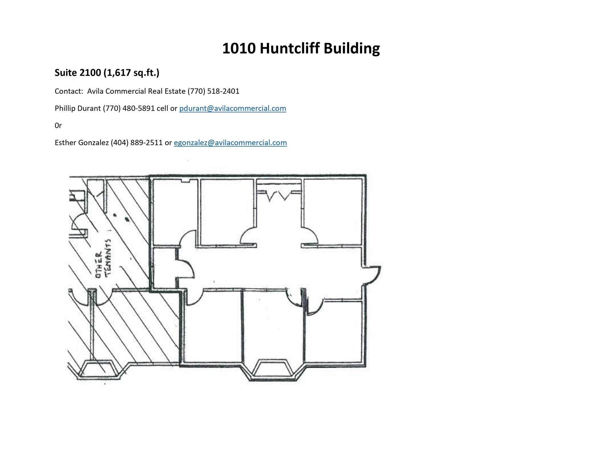 1010 Huntcliff, Atlanta, GA à louer Photo du b timent- Image 1 de 2