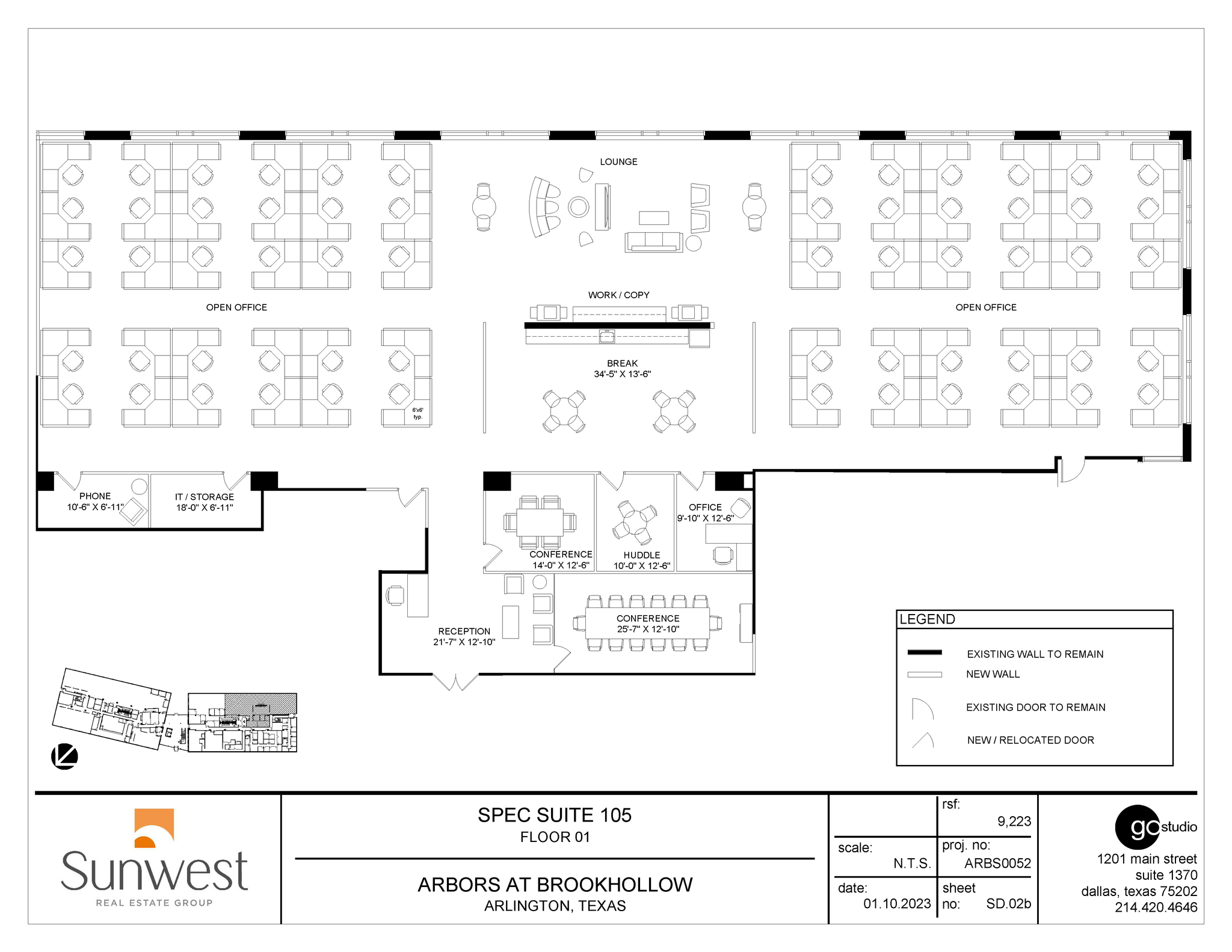 2201 E Lamar Blvd, Arlington, TX for lease Floor Plan- Image 1 of 3