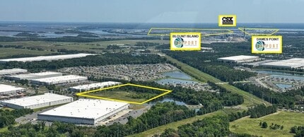 3350 Port Jacksonville Pkwy, Jacksonville, FL - AERIAL map view - Image1