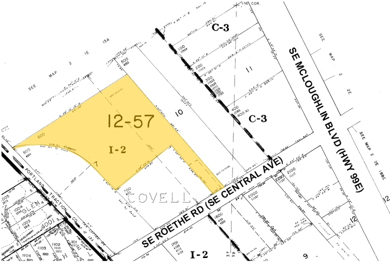 SE Roethe Rd, Milwaukie, OR for sale - Plat Map - Image 2 of 7