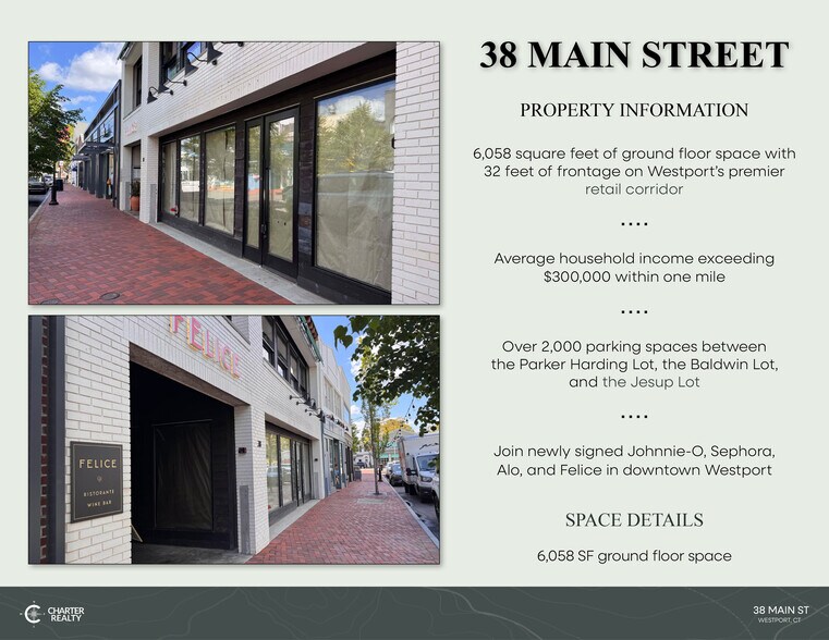 38 Main St, Westport, CT à louer - Photo du bâtiment - Image 2 de 18