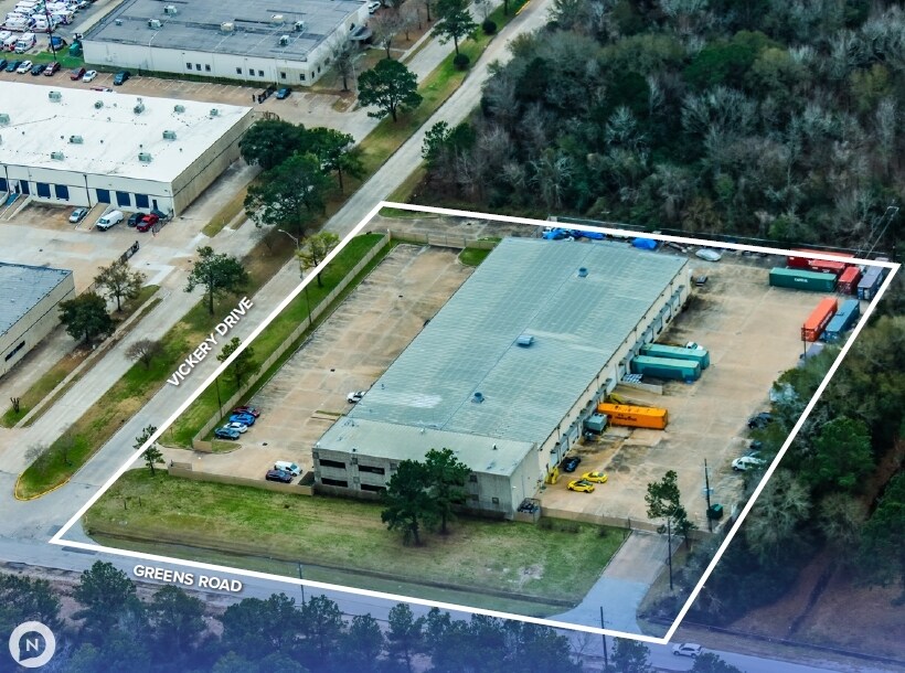 5390 Greens Rd, Houston, TX for lease Aerial- Image 1 of 9