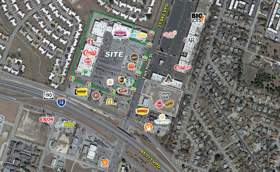 901 S Fort Hood St, Killeen, TX à louer - Photo du bâtiment - Image 1 de 1