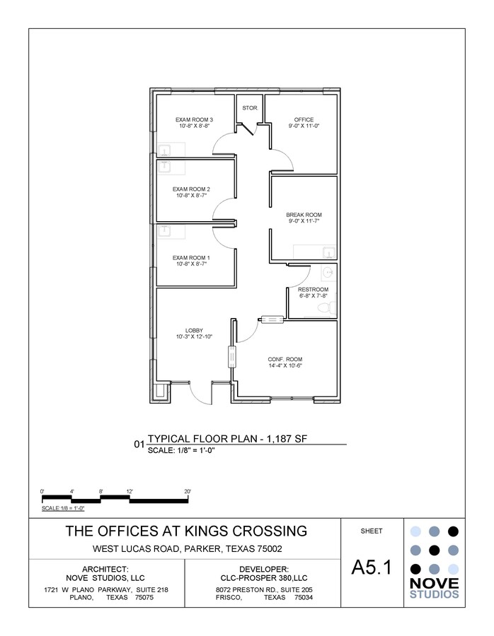 West Lucas Rd. & Lewis Ln., Parker, TX 75002 - Unité #201 -  - Plan d’étage - Image 1 of 1