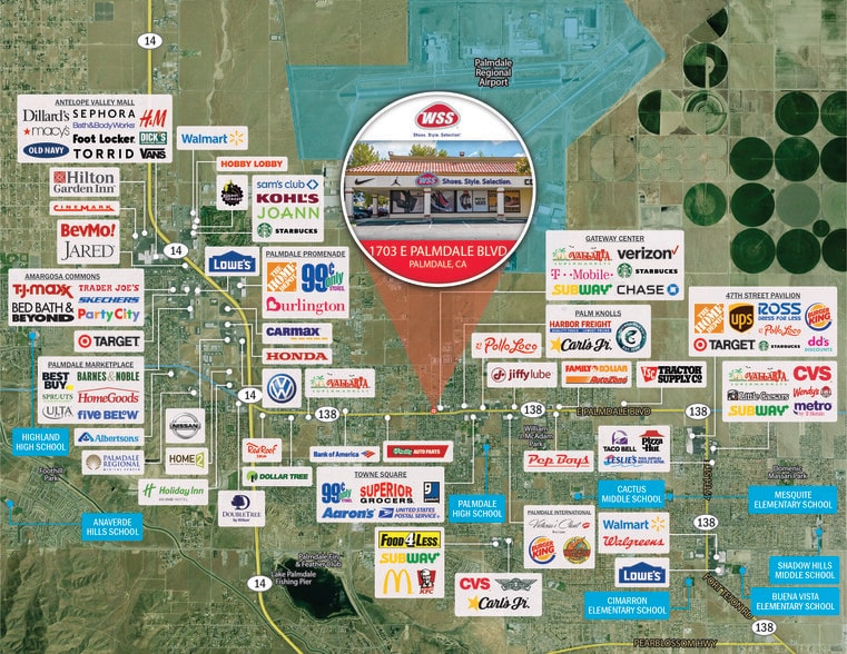 1713 E Palmdale Blvd, Palmdale, CA for sale - Building Photo - Image 2 of 7