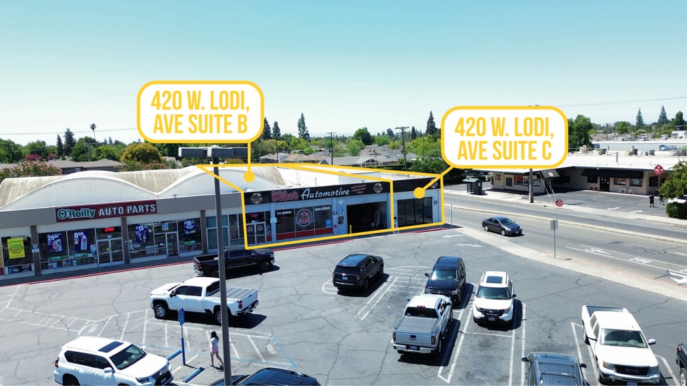 420 W Lodi Ave, Lodi, CA à louer - Photo du bâtiment - Image 3 de 3