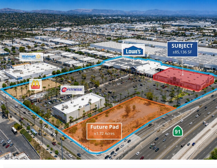1500 N Lemon St, Anaheim, CA for lease - Building Photo - Image 2 of 9