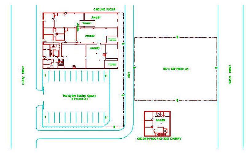 3019 Cherry St, Kansas City, MO à vendre - Plan d’étage type - Image 2 de 4
