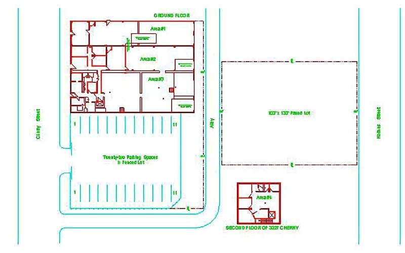 3019 Cherry St, Kansas City, MO for sale - Typical Floor Plan - Image 2 of 4
