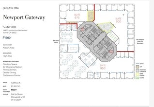 19800 MacArthur Blvd, Irvine, CA for lease Floor Plan- Image 1 of 1