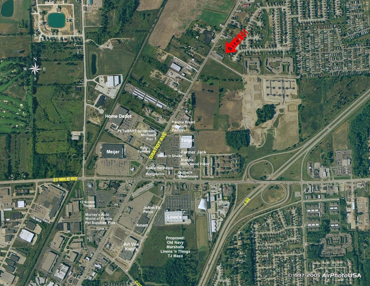 52250-52396 Gratiot Ave, Chesterfield, MI for lease - Aerial - Image 2 of 7