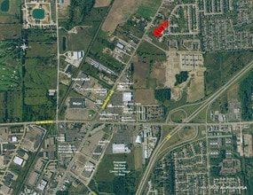 52250-52396 Gratiot Ave, Chesterfield, MI - AERIAL  map view - Image1