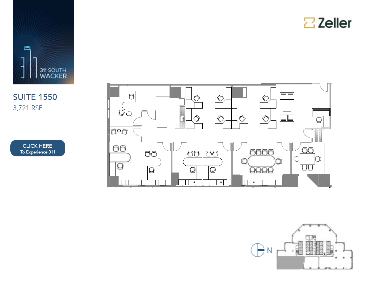 311 S Wacker Dr, Chicago, IL for lease Floor Plan- Image 1 of 1