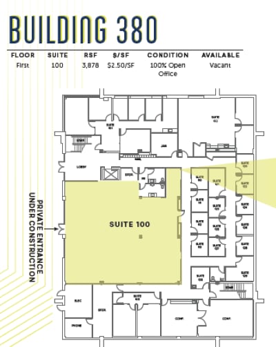 410 S Melrose Dr, Vista, CA for lease Floor Plan- Image 1 of 2