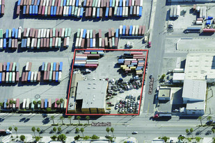 Port Container Stacking Yard - Truck Stop