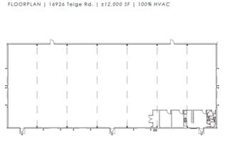 16906 Telge Rd, Cypress, TX for lease Floor Plan- Image 1 of 1