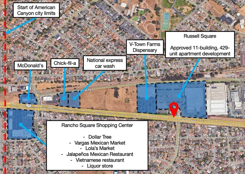 5182 Sonoma Blvd, Vallejo, CA à louer - Photo du bâtiment - Image 3 de 8