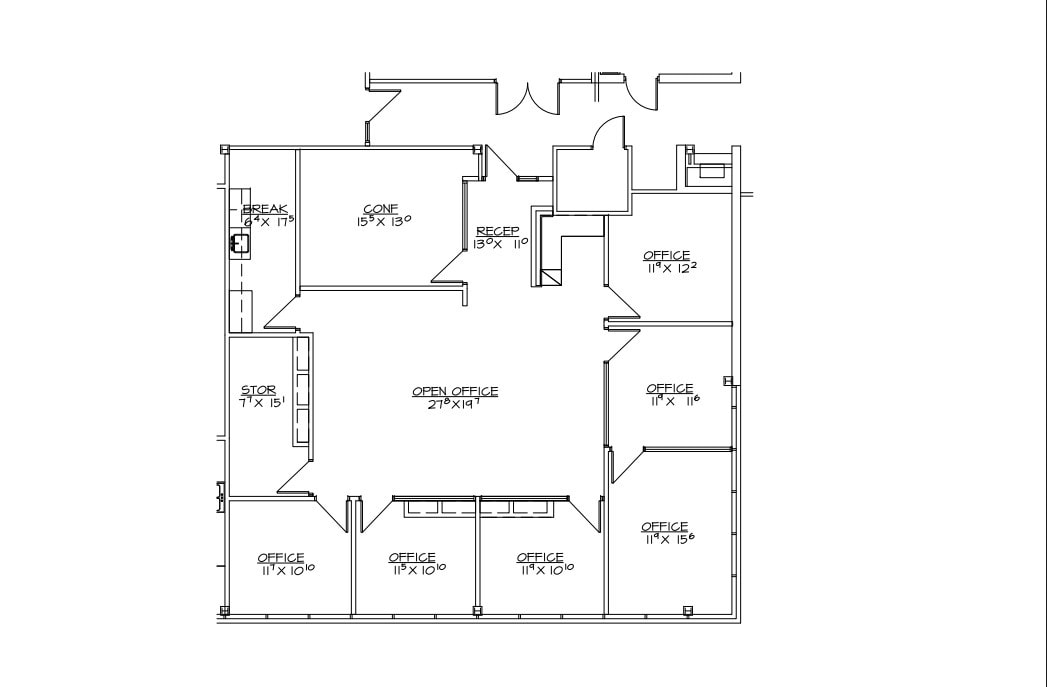 14631 N Scottsdale Rd, Scottsdale, AZ for lease Floor Plan- Image 1 of 1
