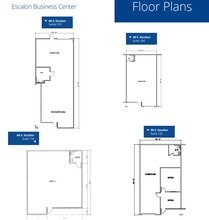 90 E Escalon Ave, Fresno, CA à louer Plan d’étage- Image 1 de 1