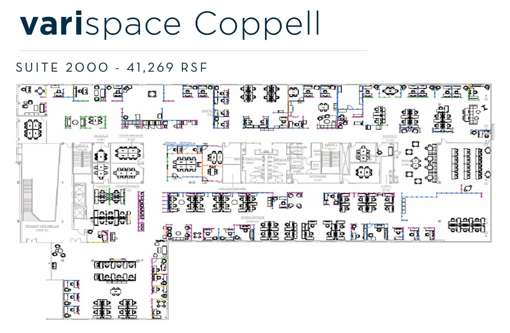 450 N Freeport Pky, Coppell, TX à louer Plan d’étage- Image 1 de 1