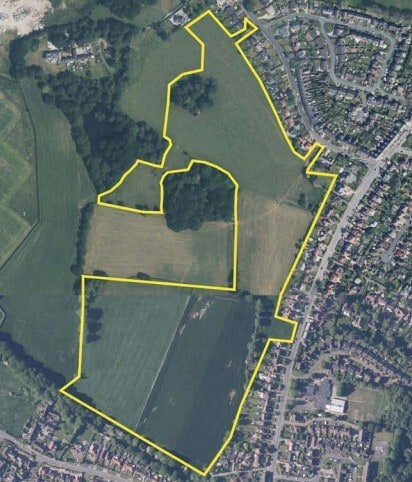 Crewe Rd, Sandbach for sale Aerial- Image 1 of 3