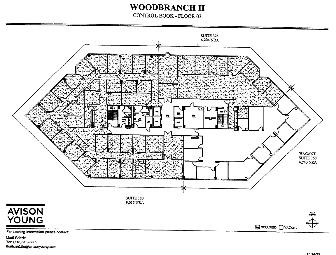 12141 Wickchester Ln, Houston, TX à louer Plan d’étage- Image 1 de 2